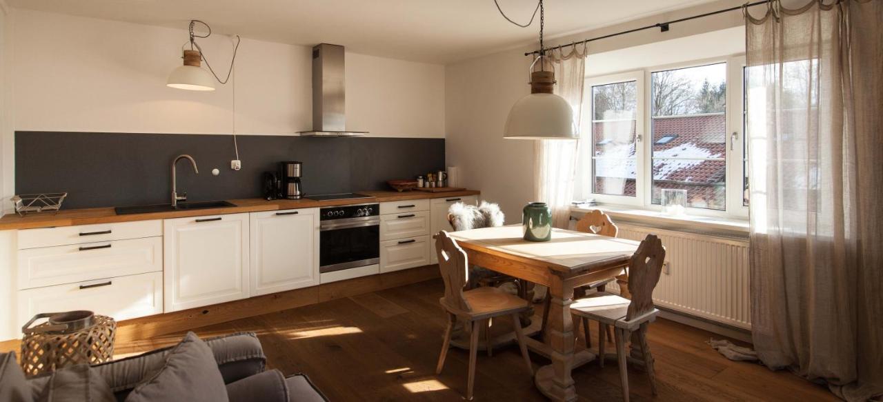 Modern-Bayrisches Apartment Mit Seeblick Tegernsee Eksteriør bilde